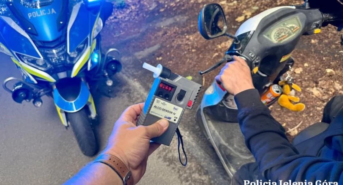 Podsumowanie akcji Motocyklista. Nietrzeźw…