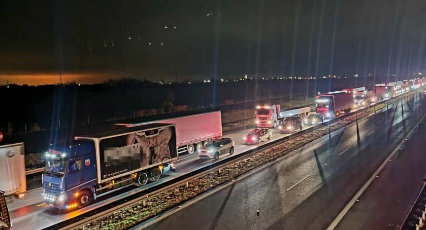 Uwaga na ogromne utrudnienia na autostradzie A4 w kierunku Granicy 3