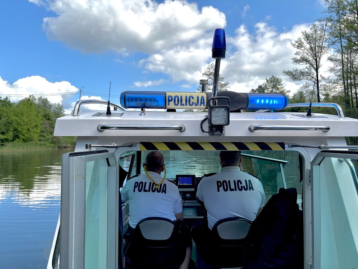 Alkohol i łódź to złe połączenie. Interwencja na Jeziorze Białym