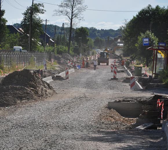 Trwa przebudowa Czyżewskiego