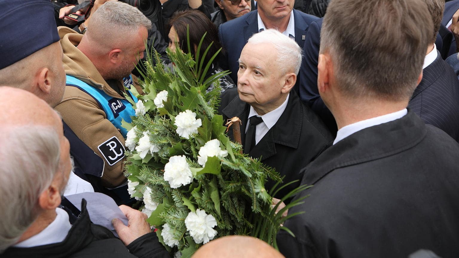 'Policja jest apolityczna'. Służby reagują na słowa Kaczyńskiego