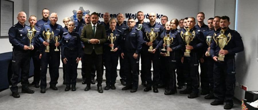 Bielscy policjanci w czołówce garnizonu podlaskiego [FOTO]