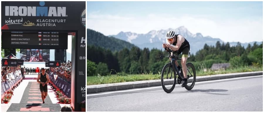 Sukcesy hajnowskich strażaków na zawodach Ironman Klagenfurt Austria [FOTO]