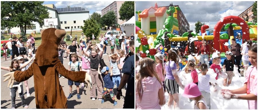 Wakacyjny dzień osiedla przy jagiellońskiej w Bielsku. ODK przygotował moc atrakcji [FOTO]