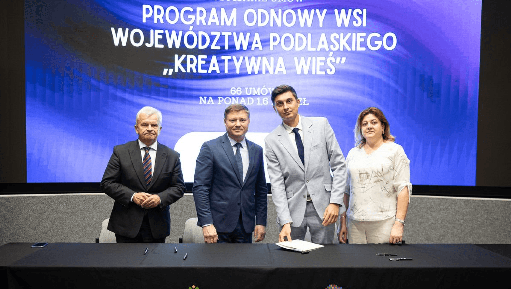 Niewielkie granty, konkretne efekty. Podlaskie gminy chętnie sięgają po środki z „Kreatywnej Wsi”