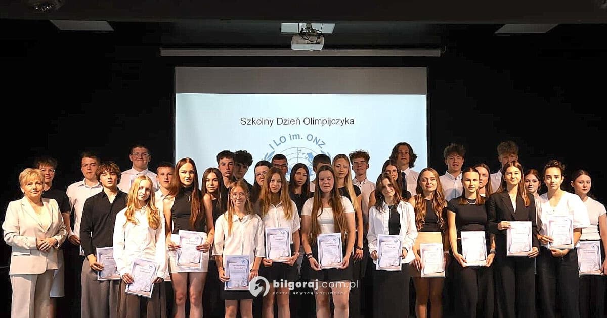 Dzień Olimpijczyka w I LO im. ONZ