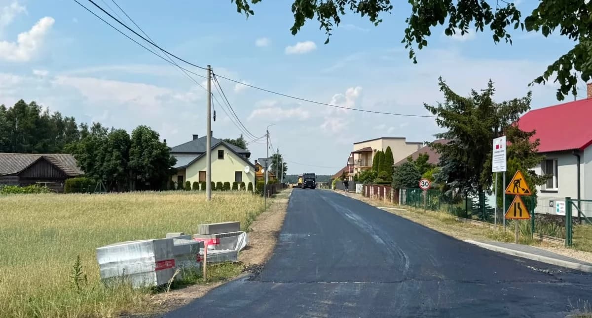 Dzisiaj Gmina Wisznice zakończyła kolejną inwestyc…