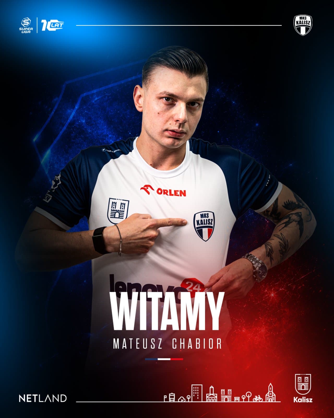Mateusz Chabior zawodnikiem NETLAND MKS Kalisz!
