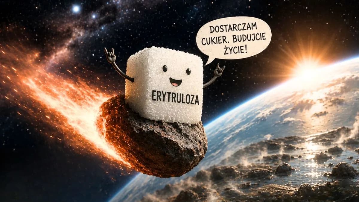 Na Ziemię mogło spaść 50 mln ton cukru. Tak kosmos szykował życieAktualizacja: