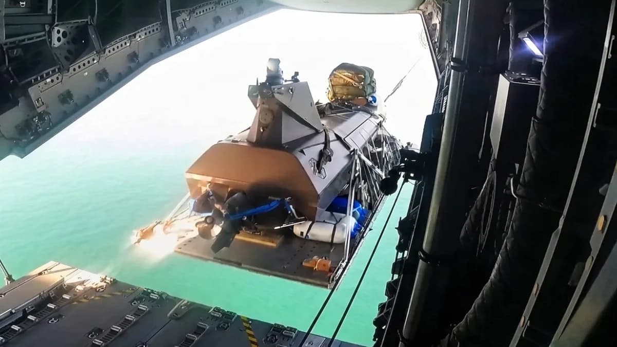 Dron spadł z samolotu. Tak może wyglądać szybka wojna na BałtykuAktualizacja: