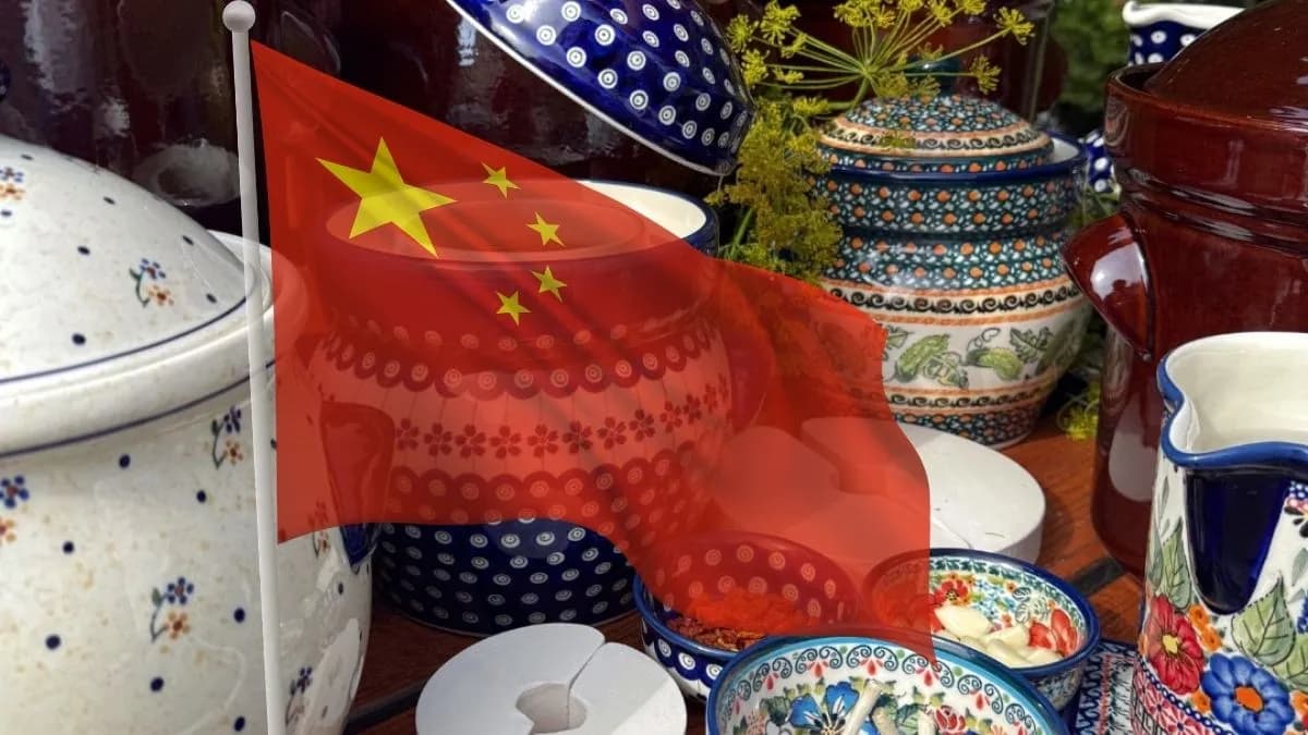Chińczycy podrabiają ceramikę z Bolesławca. Manufaktura walczy o przeżycie