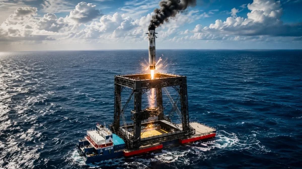 Rakieta wpadła w sieć. SpaceX ma w końcu godnego rywalaAktualizacja: