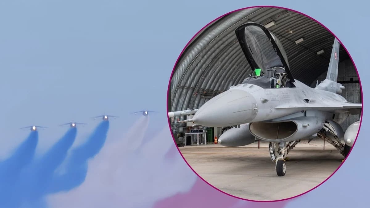 Polski F-16 przeciął niebo nad Paryżem. Nie trafił tam przypadkiemAktualizacja: