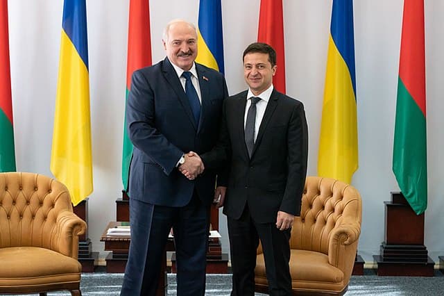 Łukaszenka rozmieścił wojska specjalne przy granicy z Ukrainą