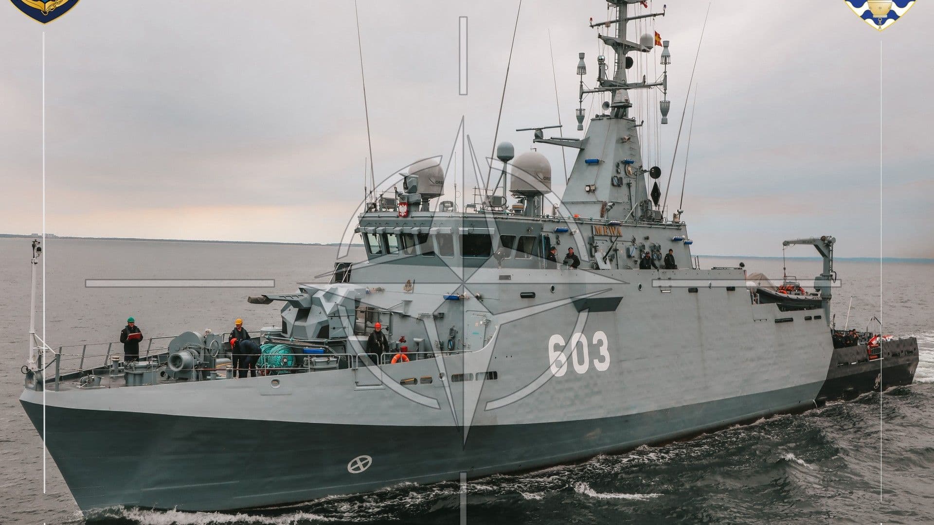 ORP Mewa zadebiutuje pod flagą NATO