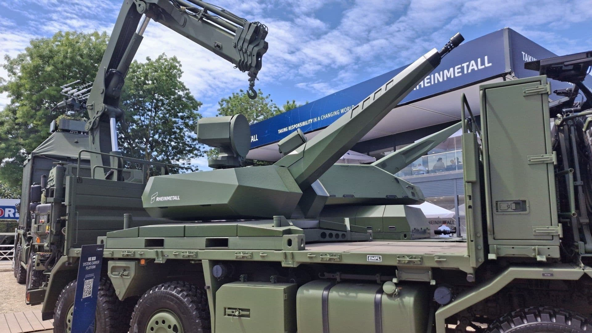 Systemy przeciwlotnicze od Rheinmetalla w Paryżu. Obronią też przed dronami