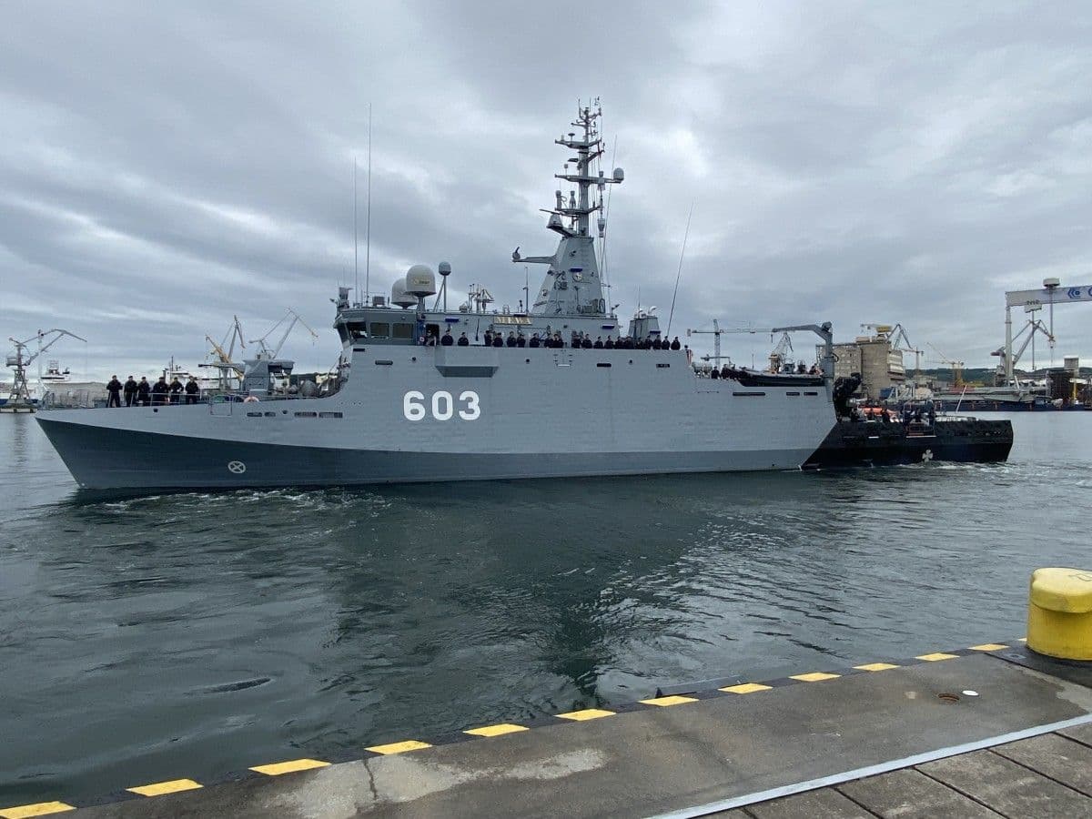 Niszczyciel min ORP Mewa w stałym zespole okrętów NATO [FOTO]