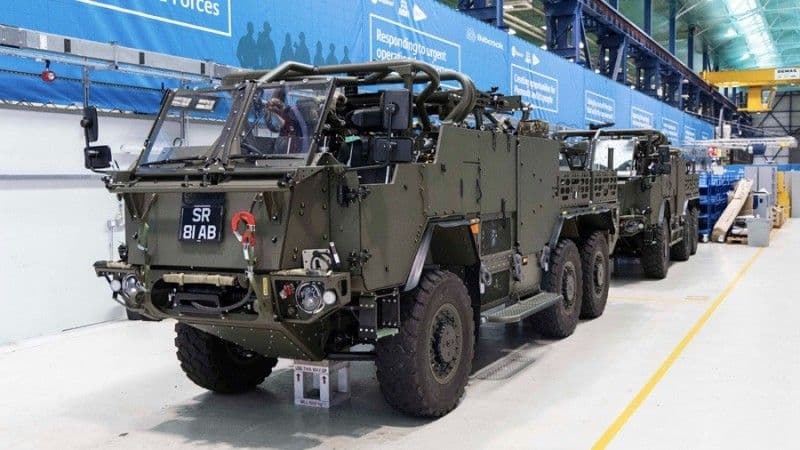 Jackale 3 w komplecie. Koniec dostaw dla British Army
