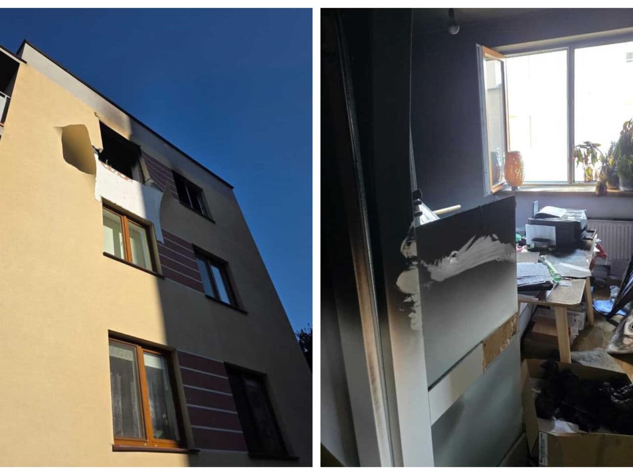 Dramat w Rzeszowie Pożar w bloku! To wszystko przez hulajnogę? Mama i syn w szpitalu