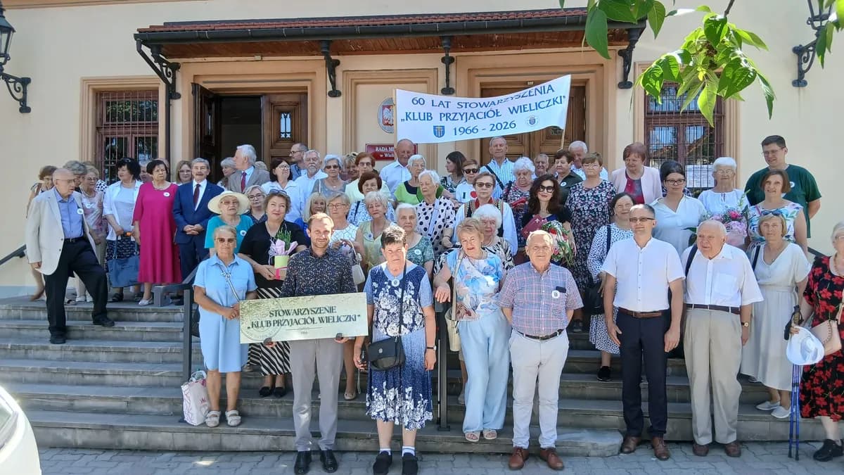 „Prawdziwa miłość do miasta wyraża się w czynach”. Już 60 lat Klubu Przyjaciół Wieliczki
