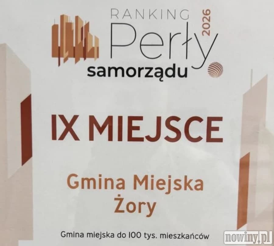 Żory wśród Pereł Samorządu 2026