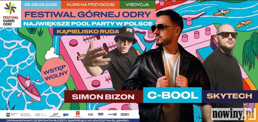 Finał Festiwalu Górnej Odry w Rybniku. Muzyka, atrakcje i C-BooL na zakończenie święta regionu