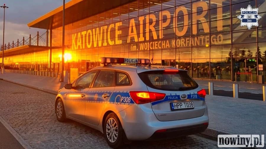 Żorzanin groził śmiercią byłej partnerce i próbował uciec z Polski. Wpadł na lotnisku