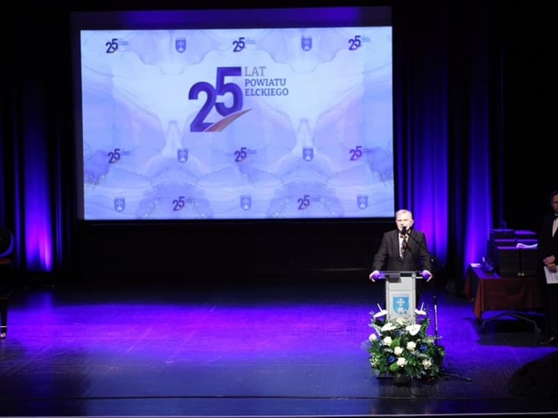 Gala 25-lecia Powiatu Ełckiego