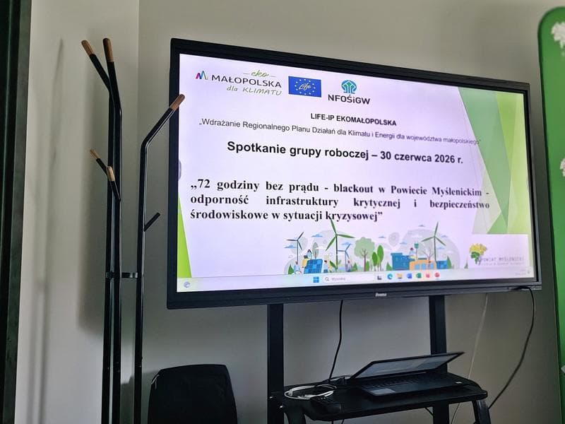 Powiat Myślenicki wzmacnia współpracę na rzecz bezpieczeń...