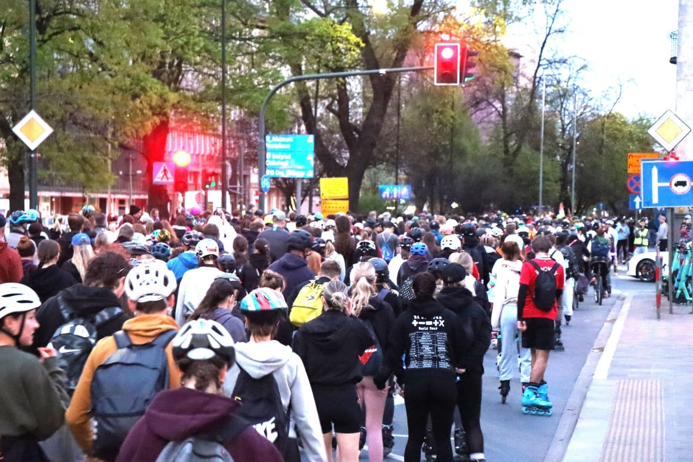 Rolkarze opanują Kraków. W sobotę dwa przejazdy ulicami miasta [MAPA TRAS]