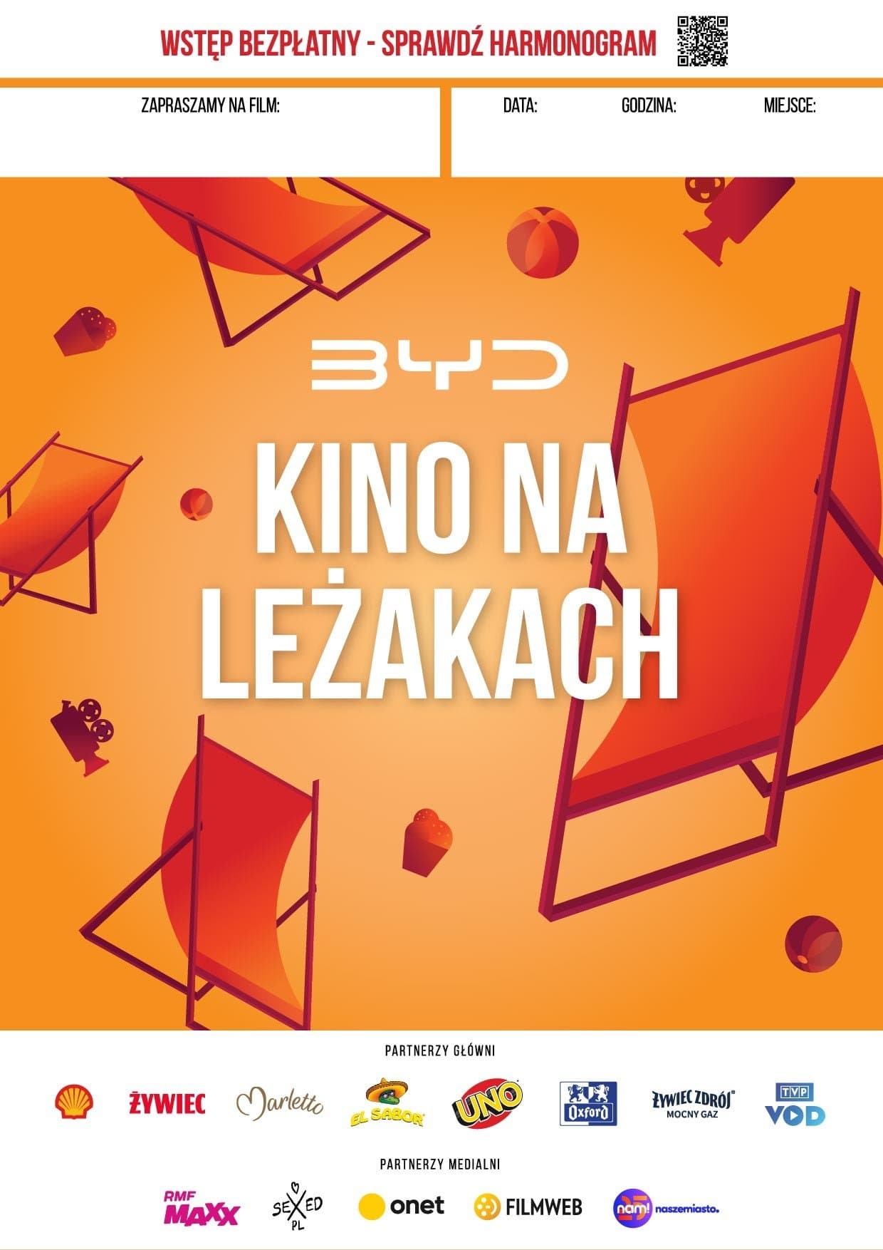 Dziś, 20:00 Kino na Leżakach Gryfice, Park Miejski, Bilety: 0 zł