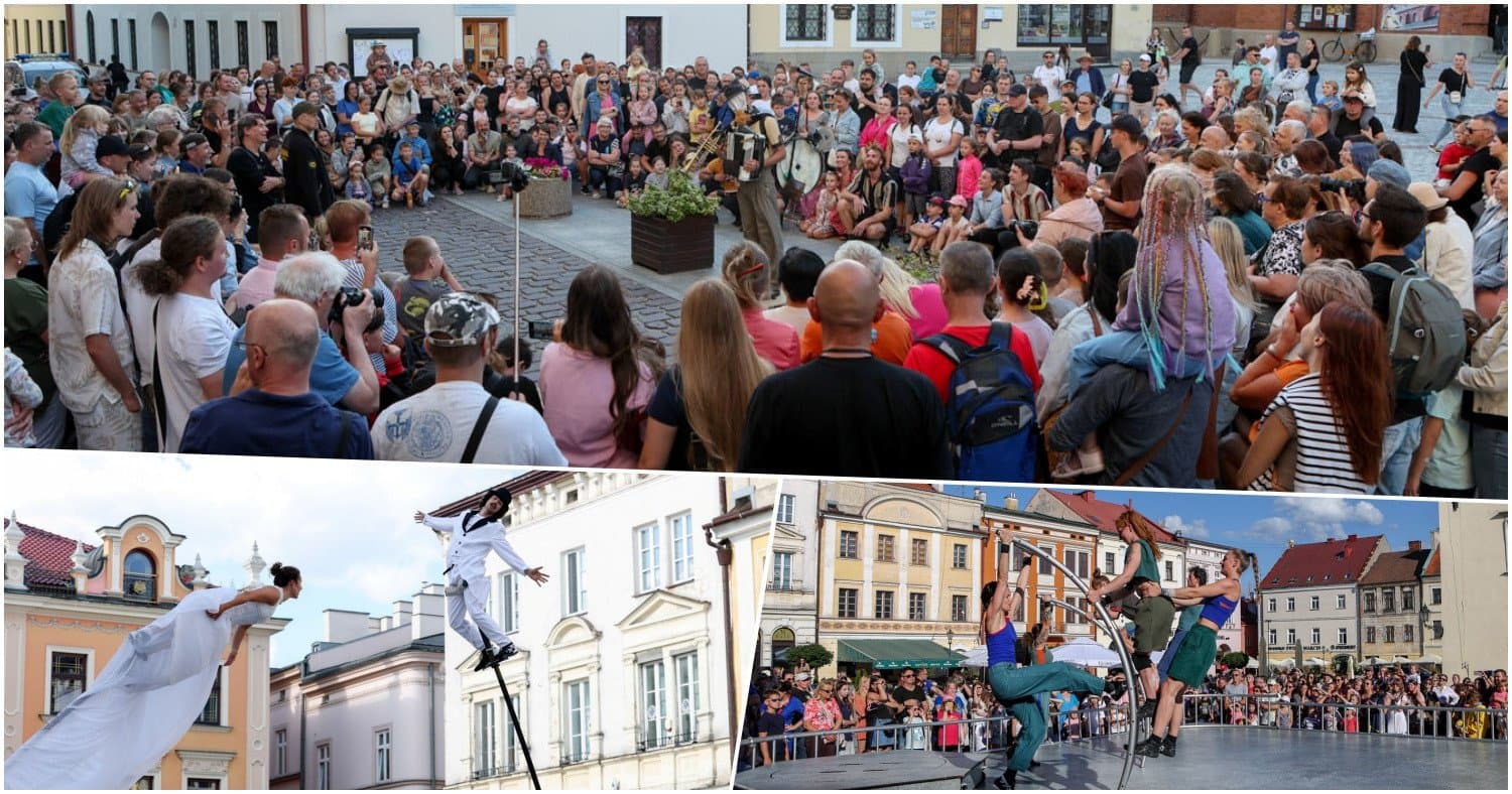 NOWETaneczne pokazy i cyrkowe show na tarnowskim Rynku