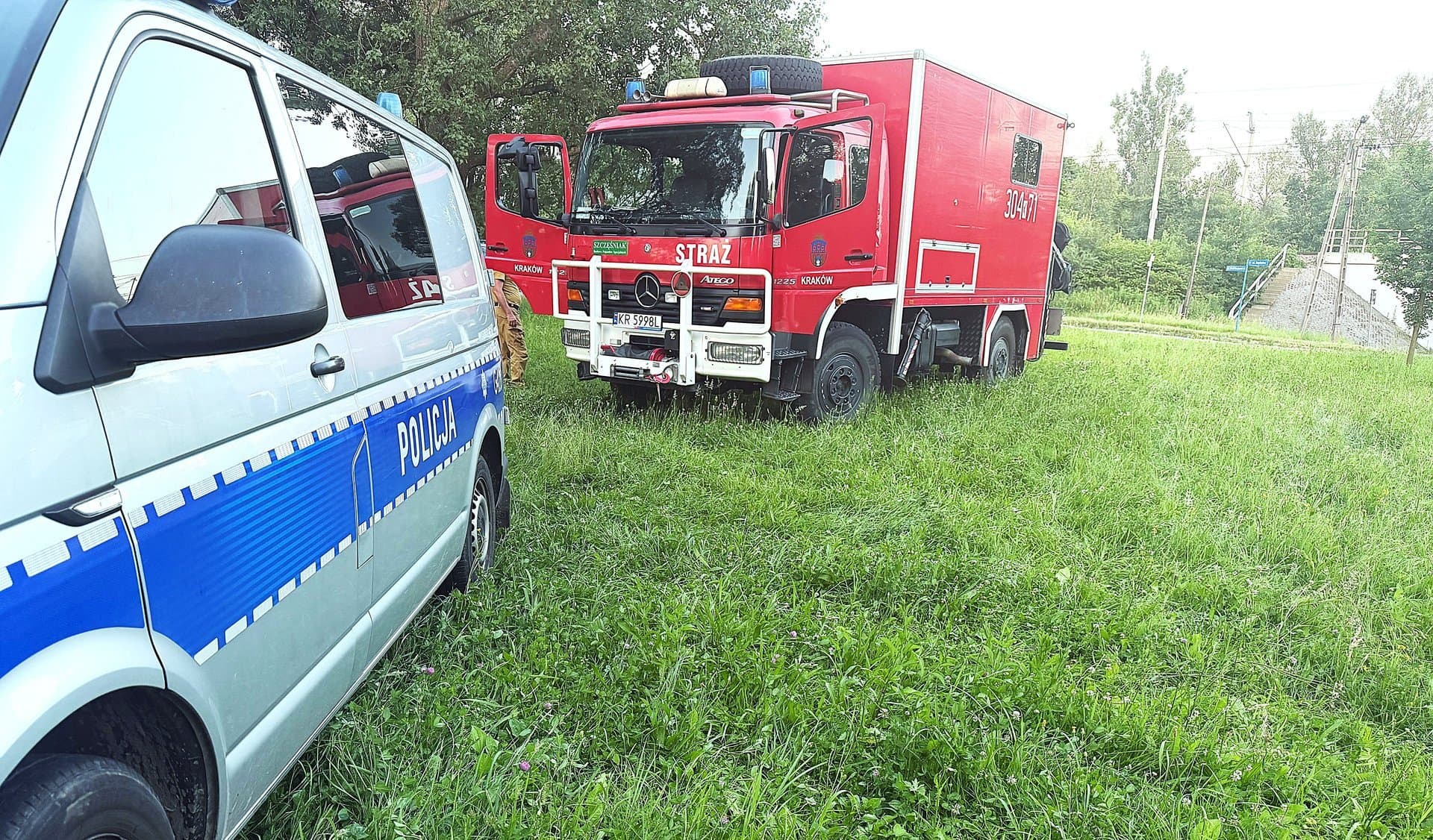 Tragiczny finał kilkudniowych poszukiwań w jeziorze Kruki w Oświęcimiu