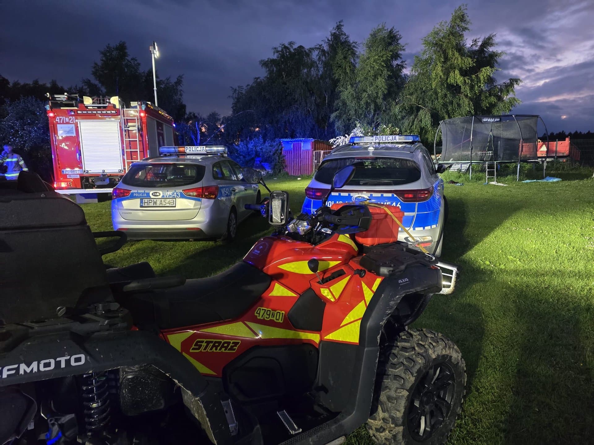AKTUALIZACJADziecko poparzone płonącą benzyną. Trwa wyjaśnianie okoliczności zdarzenia [zdjęcia]