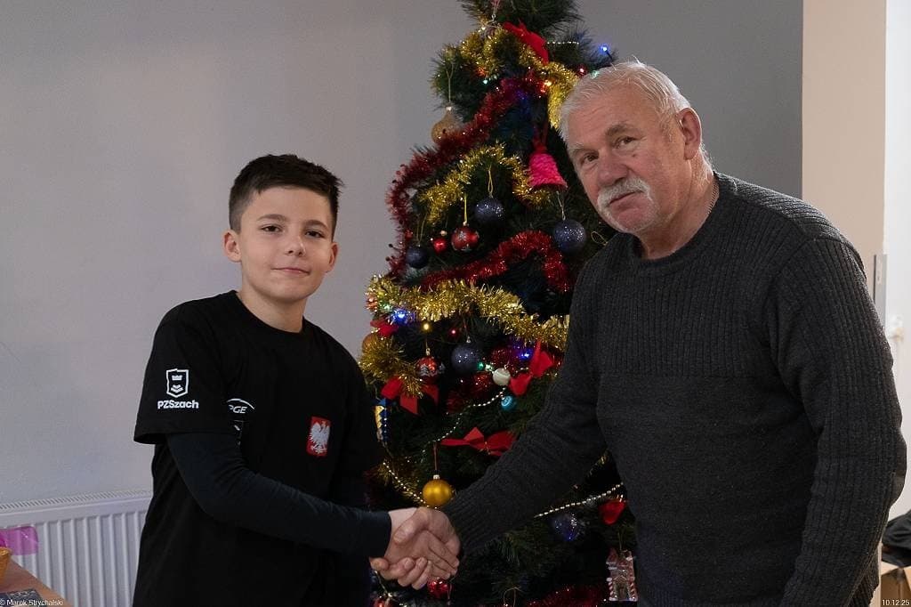Adam Wites, młody talent szachowy triumfuje w Morzyczynie [ZDJĘCIA]
