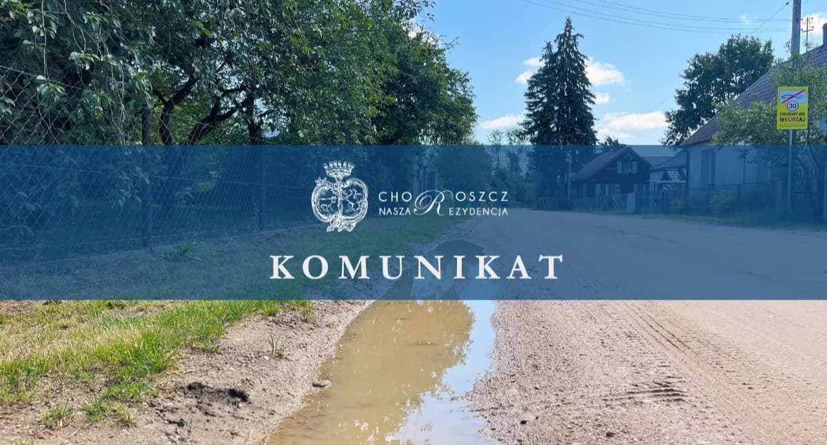 Dzisiaj Uwaga kierowcy! Remonty dróg w gminie Chor…
