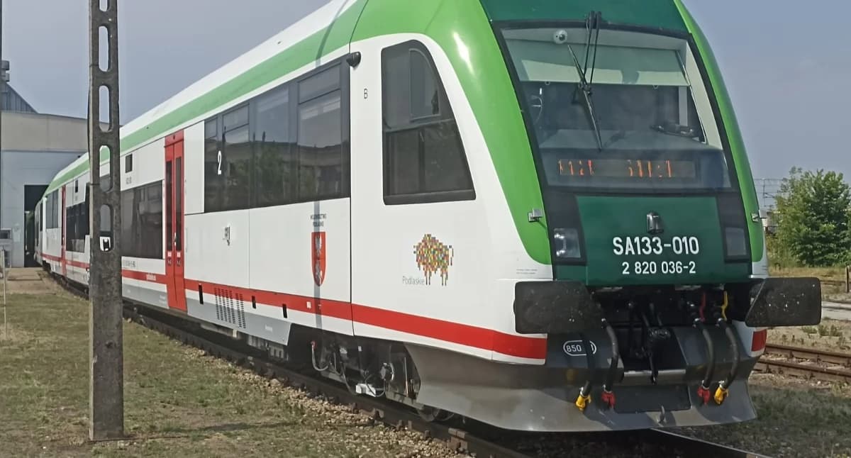 Dzisiaj Żubr jak nowy! Podlaski szynobus przeszedł…