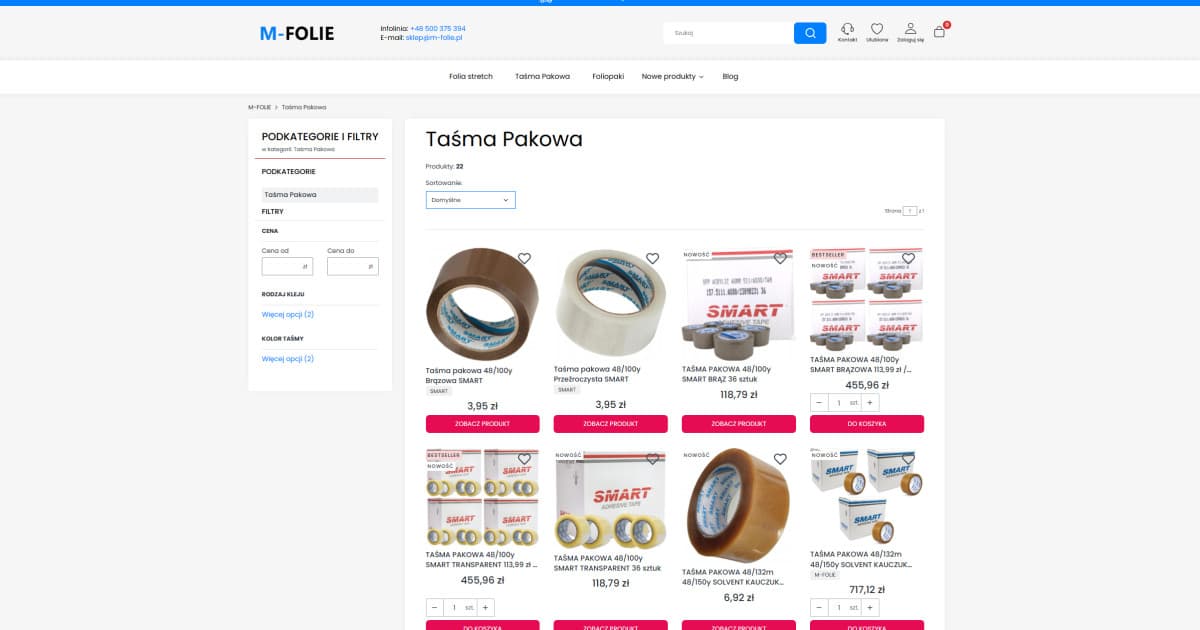 Gdzie znajdują zastosowanie taśmy pakowe?