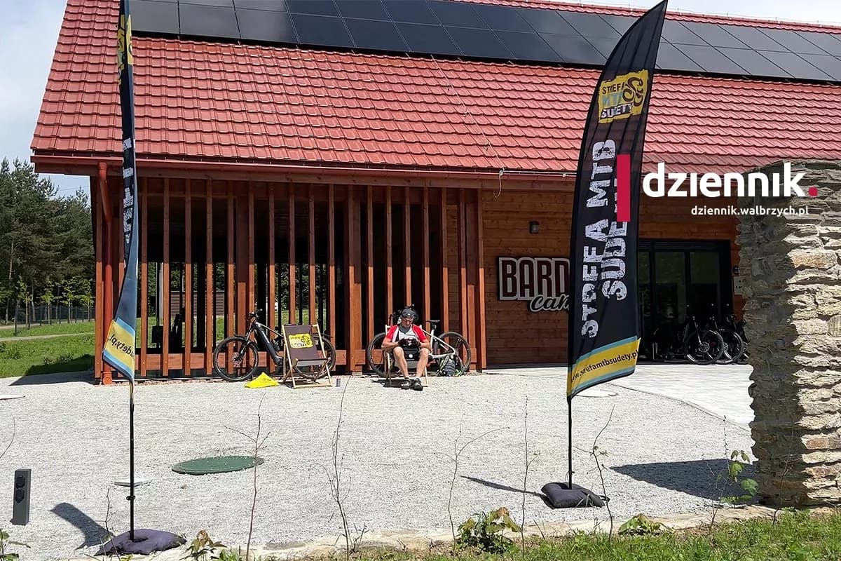 Rowerowy Camp hitem turystycznym Barda. Przyciąga rzesze rowerzystów