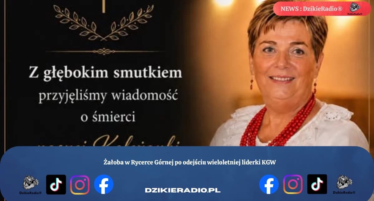 Zmarła Jolanta Wolny znana działaczka społeczna z Rycerki Górnej 1