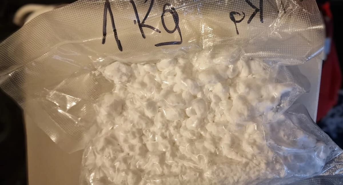 Zamrażalnik z niespodzianką. Policja przechwyciła ponad kilogram amfetaminy