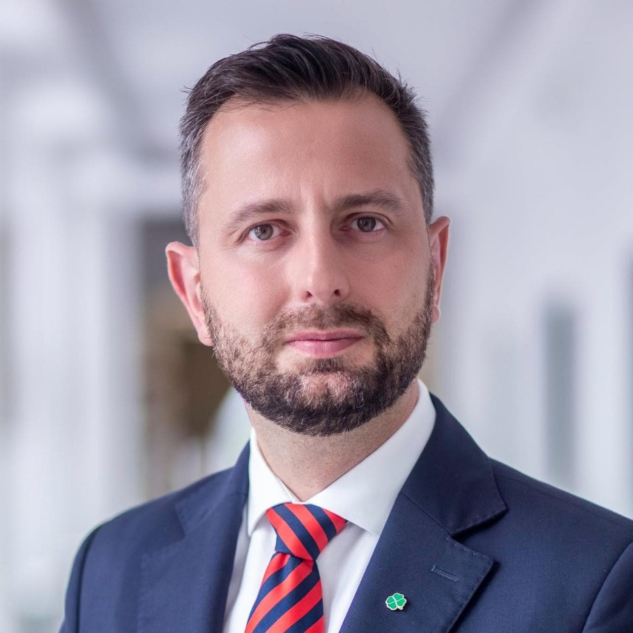 Incydent w rejonie poznańskiego ronda zatrzymał rządową kolumnę