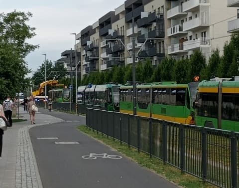 Usterka tramwaju wstrzymała ruch na trasie kórnickiej! W dwóch kierunkach
