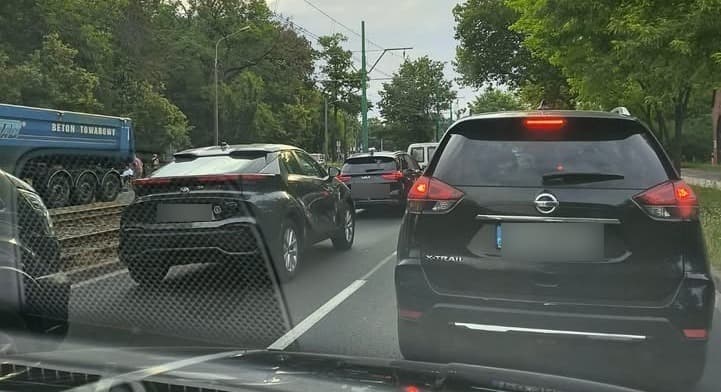 "Cwaniaczki" na Grunwaldzkiej i ogromne korki