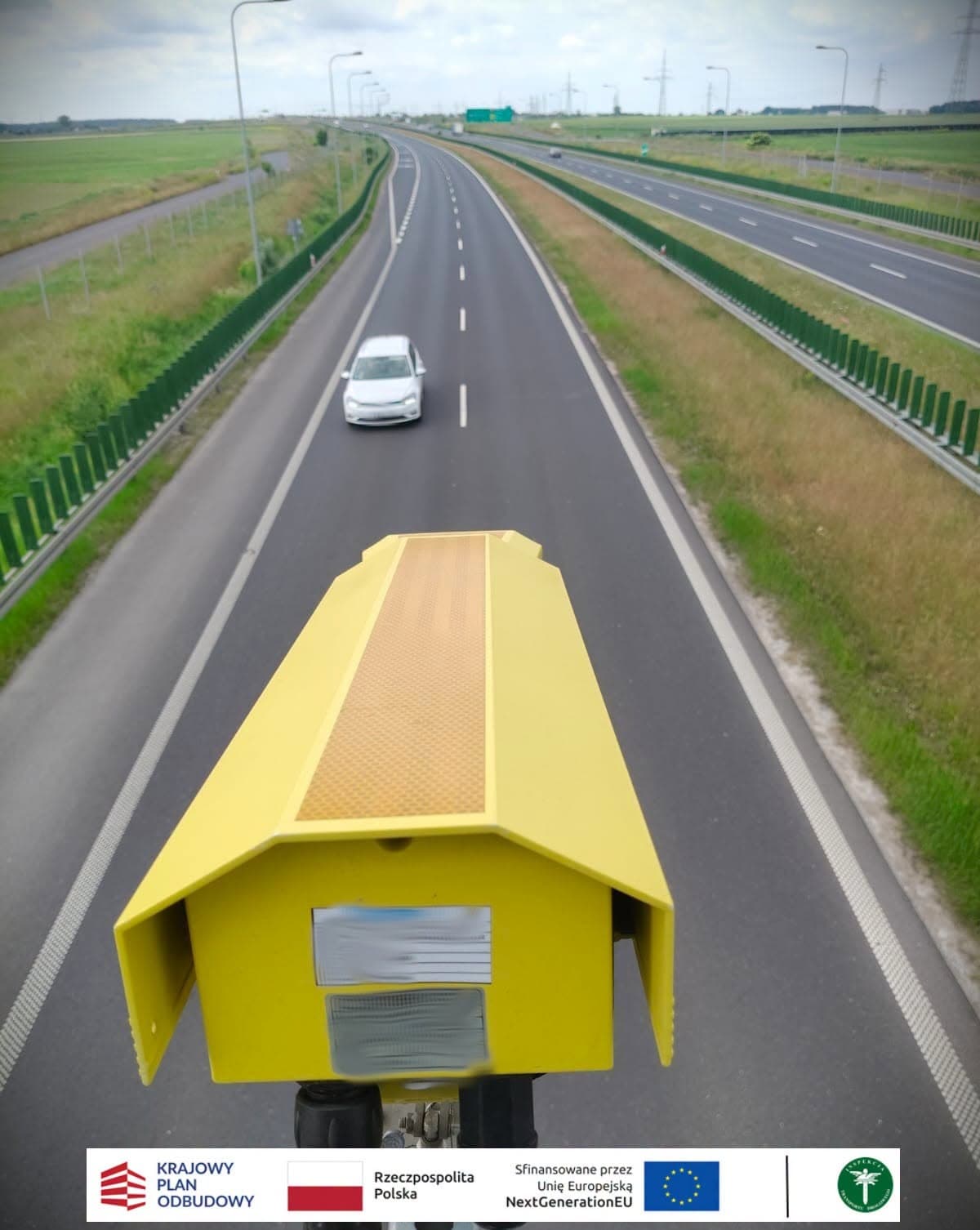 Nowy odcinkowy pomiar prędkości pod Poznaniem już działa!