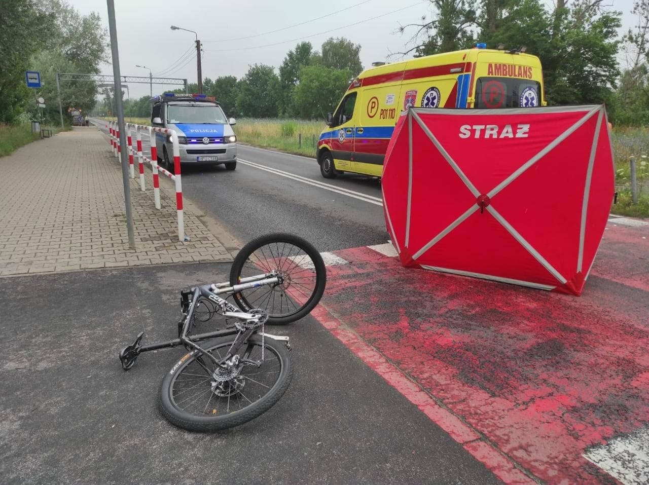 Śmiertelny wypadek na Drodze Dębińskiej. Trasa zablokowana!