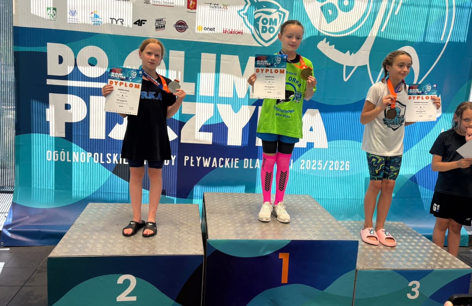 Helena Poszwa wśród najlepszych młodych pływaczek w Polsce. Od września będzie reprezentować poznański klub