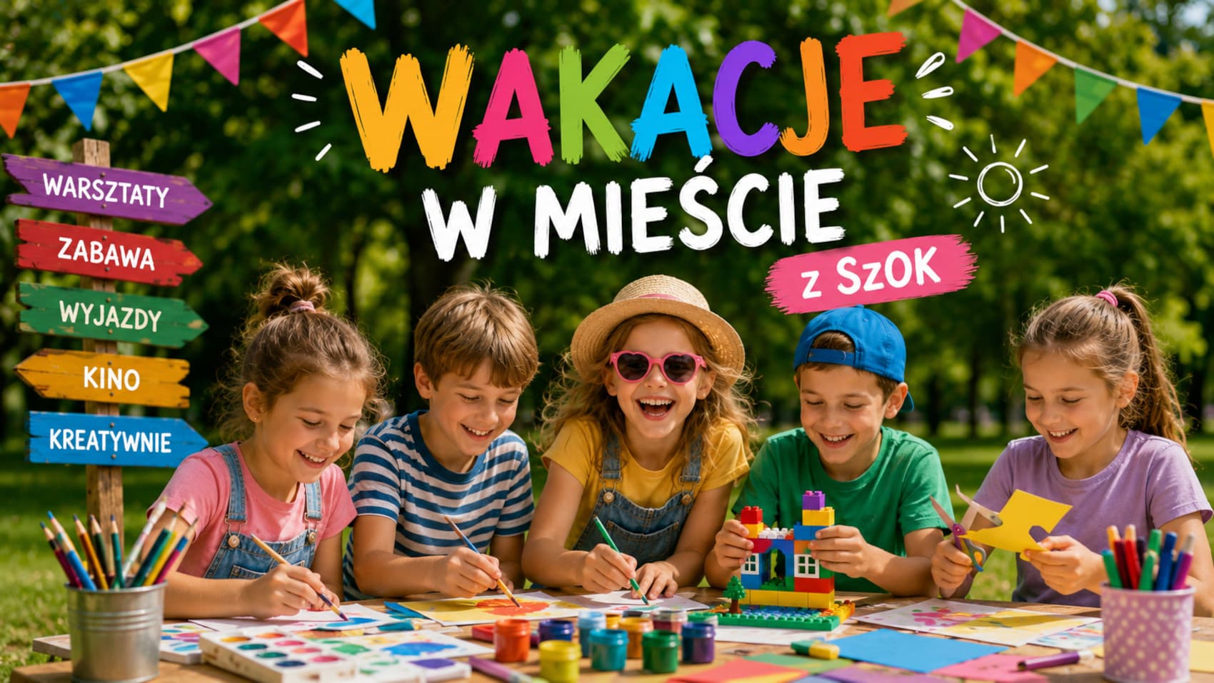 Wakacje w mieście 2026 z SzOK. Sprawdź pełny program atrakcji