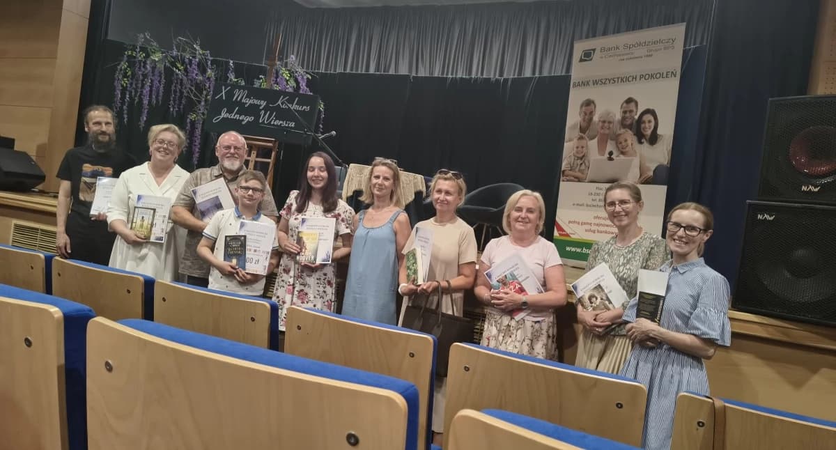Poznaliśmy laureatów X Majowego Konkursu Jednego Wiersza [foto]