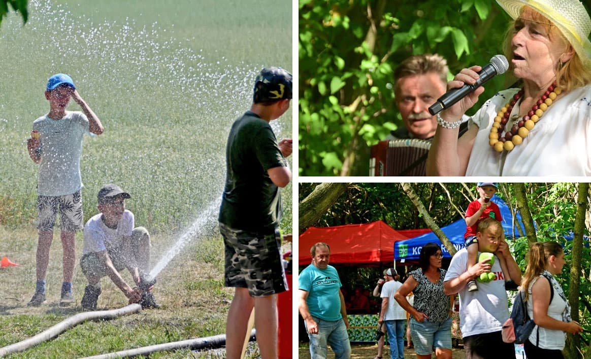 Upał zmienił plany organizatorów. Piknik przeniósł się nad Wisłę [zdjęcia]